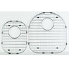 SIN-18-GRID-4060-3120 Bottom Grid Stainless Steel (Includes Large And Small Grids) - Brushed Satin Finish (For Sin-18-Dblbwl-4060-3120, Sin-18-Dblbwl-6040-3120 Sink) | Kunal Kitchens 