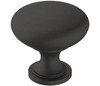 Era Collection 1-1/4 in. (32mm) Knob, Matte Black | Kunal Kitchens