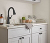 Era Collection 1-1/4 in. (32mm) Knob, Matte Black | Kunal Kitchens