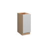 Euro Max Ithaca 15" Base Cabinet w/(2) Roll-out Trays Installed - (1) FH Door