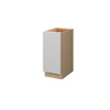 Euro Max Ithaca 15" Base Cabinet w/(2) Roll-out Trays Installed - (1) FH Door