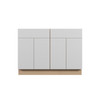 Euro Max Ithaca 48" Base Cabinet {Butt Doors} - (2) Doors / (2) Drawers