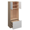 Euro Max Ithaca Triple Drawer Oven Cabinet {33" x 90" H} - (2) Doors / (3) Drawers