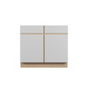 Euro Max Ithaca 39" Base Cabinet - (2) Doors / (2) Drawers