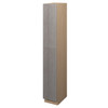 Euro Max Saratoga UC15X96 (RT3) Utility Cabinet w/(3) Roll-out Tray Installed {15" x 96" H} - (2) Doors