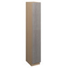 Euro Max Saratoga UC15X96 (RT3) Utility Cabinet w/(3) Roll-out Tray Installed {15" x 96" H} - (2) Doors