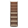 Euro Max Saratoga UC24X90B (RT4) Utility Cabinet w/(4) Roll-out Tray Installed {24" x 90" H - Butt Doors} - (4) Doors