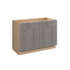 Saratoga 48" Sink Base Cabinet {Butt Doors} - (4) Doors / (2) False Fronts | Kunal Kitchens
