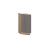  Saratoga 12" Base Transitional Cabinet {L} - (1) FH Door | Kunal Kitchens 