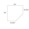 Euro Max Saratoga WDC24 PANEL WDC24 PANEL (24" W X 24" H X 3/4" T)