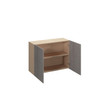 Euro Max Saratoga W3324X24B Refrigerator Wall Cabinet {33" x 24" H x 24" D - Butt Doors} - (2) Doors