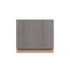 Euro Max Saratoga B39FH 39" Base Cabinet - (2) FH Doors
