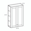  Saratoga Wall Cabinet {33" x 42" H - Butt Doors} - (2) Doors | Kunal Kitchens 