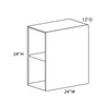 Euro Max Saratoga W2124 Wall Cabinet {21" x 24" H} - (1) Door