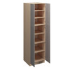 Euro Max Saratoga UC24X84B Utility Cabinet {24" x 84" H - Butt Doors} - (4) Doors