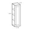  Saratoga Wall Cabinet {21" x 42" H} - (1) Door | Kunal Kitchens 