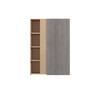 Euro Max Saratoga BLW30/3342 42"H Wall Corner Blind Cabinet - Pull 30"-33" {Actual Width 30"} - (1) Door