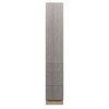Euro Max Saratoga LC15X84T Linen Cabinet {15" x 84" H - 21" D} - (1) Door / (3) Drawers