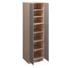 Euro Max Saratoga UC24X90B Utility Cabinet {24" x 90" H - Butt Doors} - (4) Doors
