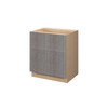 Euro Max Saratoga SB30B-FS 30" Farm Sink Base Cabinet {Panel trimmable up to 12" - Butt Doors} - (2) Doors