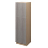  Saratoga Utility Cabinet w/(2) Roll-out Tray Installed {24" x 90" H - Butt Doors} - (4) Doors | Kunal Kitchens