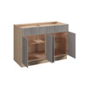 Saratoga 48" Base Cabinet {Butt Doors} - (2) Doors / (2) Drawers | Kunal Kitchens