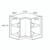 Euro Max LENOX HILL HG LS33-R 33" Easy Reach w/Lazy Susan {Right Hinge}