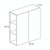 Euro Max LENOX HILL HG W3036B Wall Cabinet {30" x 36" H - Butt Doors} - (2) Doors