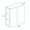 Wall Cabinet {24" x 36" H - Butt Doors} - (2) Doors | Kunal Kitchens