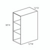 Euro Max LENOX HILL PM W1230 Wall Cabinet {12" x 30" H} - (1) Door