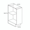 12" Base Cabinet - (1) FH Door | Kunal Kitchens