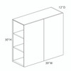 Wall Cabinet {39" x 30" H} - (2) Doors | Kunal Kitchens