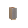 Eden 15" Base Cabinet w/(1) Roll-out Tray Installed - (1) FH Door | Kunal Kitchens