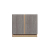  Eden 39" Base Cabinet w/(1) Roll-out Tray Installed - (2) FH Doors | Kunal Kitchens 