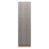 Eden Utility Cabinet w/(2) Roll-out Tray Installed {24" x 84" H - Butt Doors} - (4) Doors | Kunal Kitchens