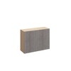 Eden Wall Cabinet {33" x 24" H - Butt Doors} - (2) Doors | Kunal Kitchens