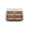 Ithaca 42" Base Cabinet w/(2) Roll-out Trays Installed - (2) Doors / (2) Drawers | Kunal Kitchens