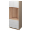 Ithaca Triple Drawer Oven Cabinet {33" x 84" H} - (2) Doors / (3) Drawers | Kunal Kitchens