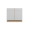 Madison 39" Sink Base Cabinet - (2) Doors / (2) False Fronts | Kunal Kitchens
