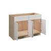 Madison 48" Sink Base Cabinet {Butt Doors} - (4) Doors / (2) False Fronts | Kunal Kitchens