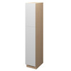Madison Utility Cabinet w/(3) Roll-out Tray Installed {15" x 90" H} - (2) Doors | Kunal Kitchens
