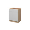 Madison B24B (RT1) Base Cabinet + Roll-Out Tray | Kunal Kitchens