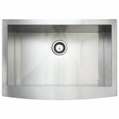 S801 Apron Single Bowl Stainless Steel | Kunal Kitchens 