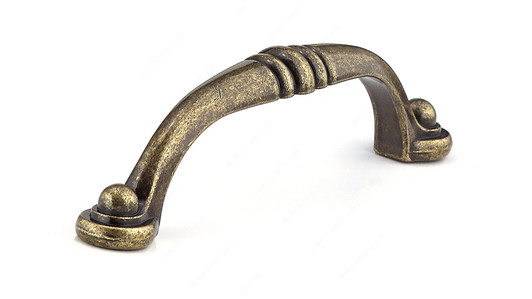 BP2373896BB Traditional Metal Pull - 2373 | Kunal Kitchens