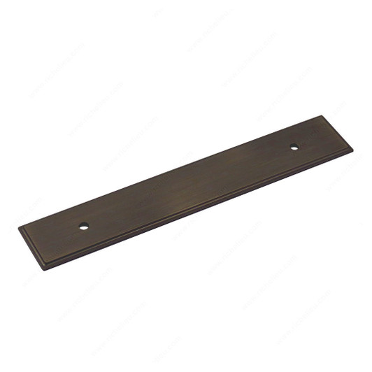 BP1045128143 Transitional Metal Backplate for Pull - 1045 | Kunal Kitchens