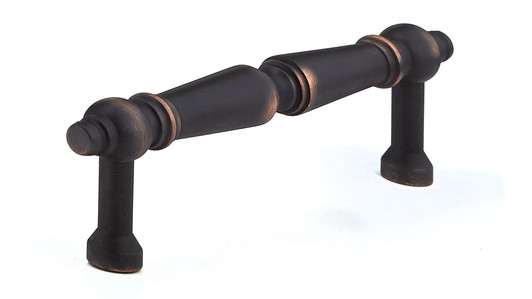 BP1455BORB Traditional Brass Pull - 145 | Kunal Kitchens