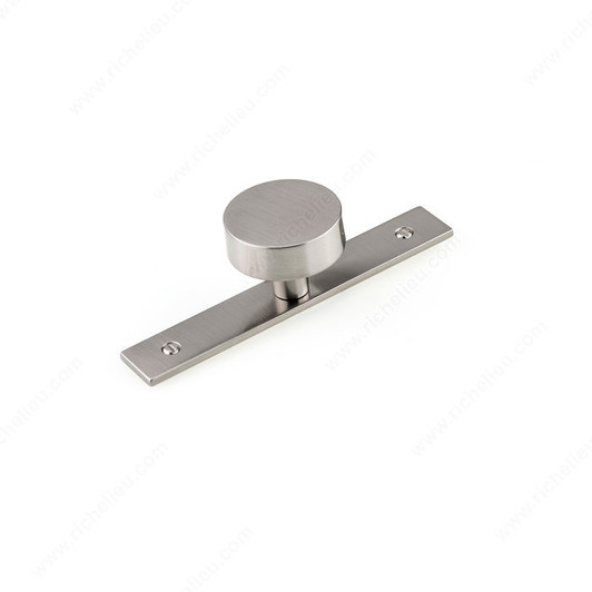 BP229540195 Modern Metal Wardrobe Knob and Backplate | Kunal Kitchens BP229540195 Modern Metal Wardrobe Knob and Backplate | Kunal Kitchens