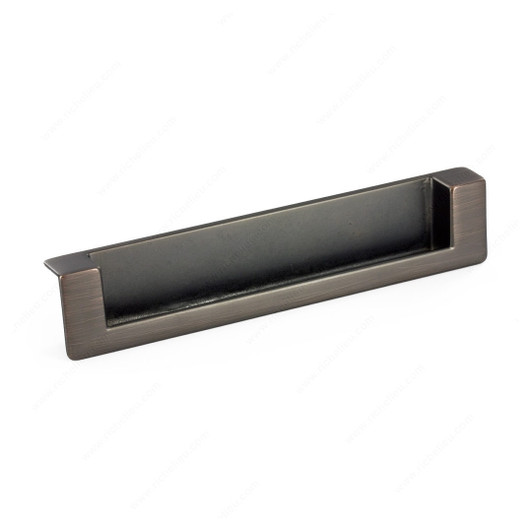 BP897128BORB Modern Metal Edge Pull - 8971 | Kunal Kitchens