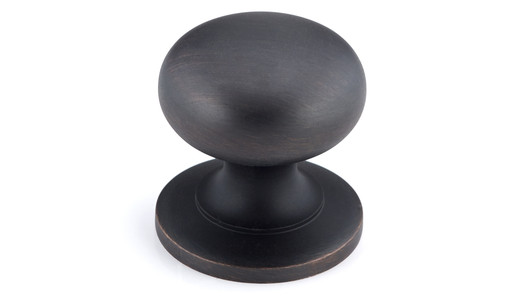 BP39313BORB Traditional Brass Knob - 3931 | Kunal Kitchens