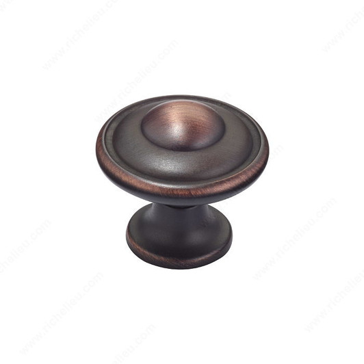 BP757BORB Traditional Metal Knob - 757B | Kunal Kitchens